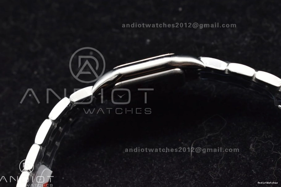 Edition Panthère BVF Best Dial on 1006 22mm 1:1 Quartz Ronda SS SS White Bracelet Snug Diamonds Bezel 0330